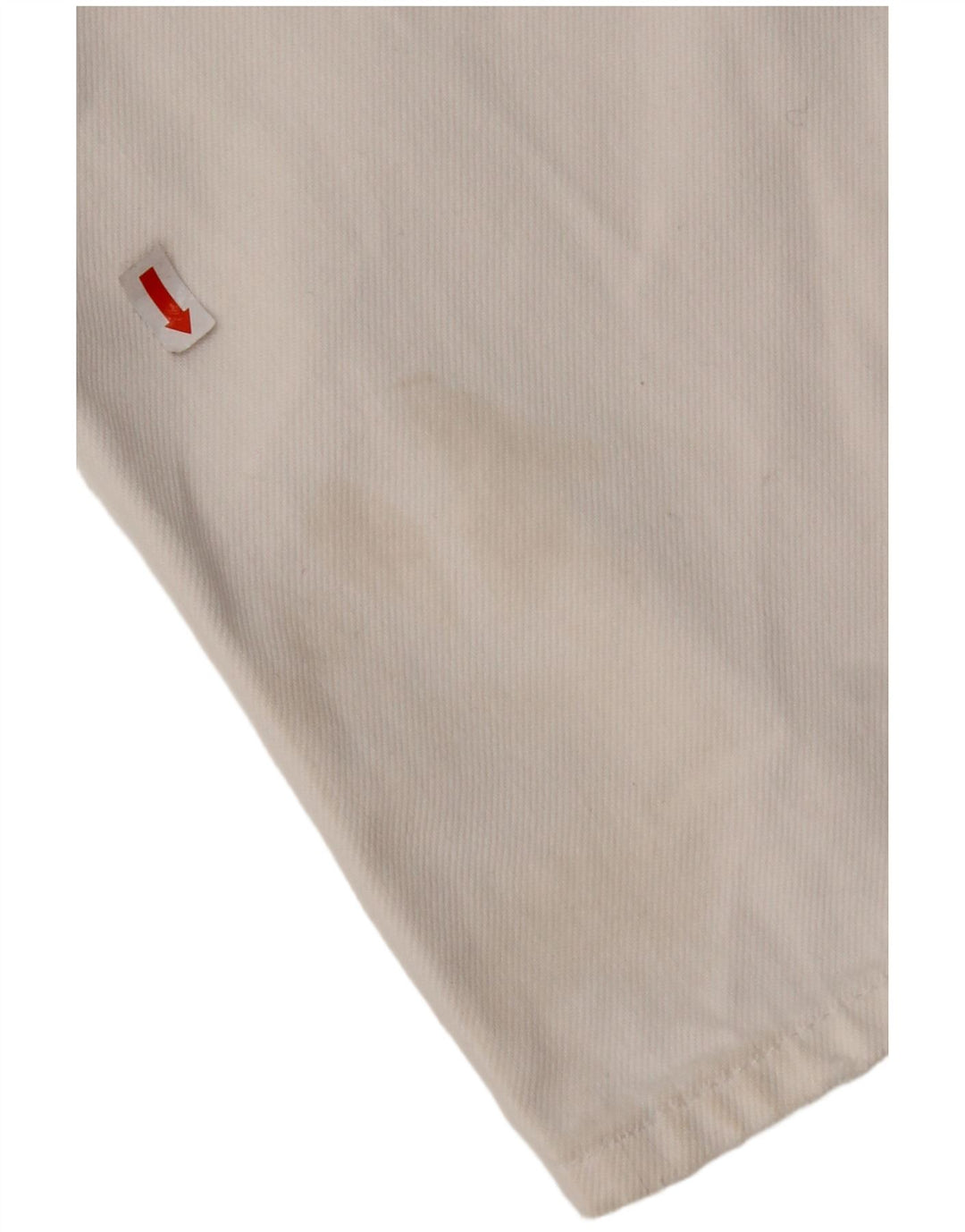 TOMMY HILFIGER Jean droit vieilli femme W29 L28 coton blanc