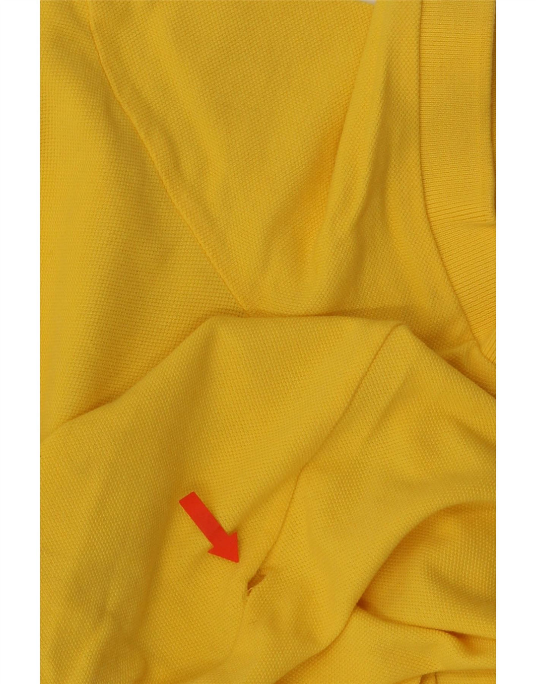 Benetton Polo Homme Petit Jaune