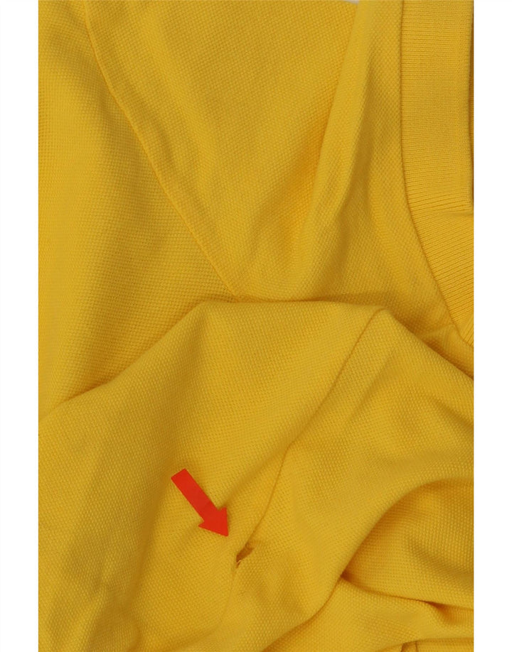 Benetton Polo Homme Petit Jaune