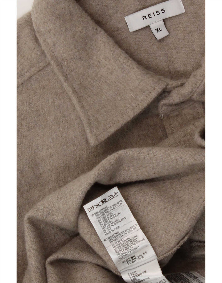 Reiss Surchemise XL Gris Acrylique Homme