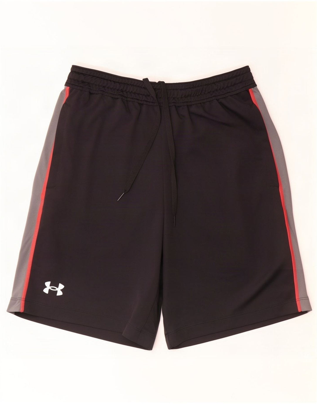 Under Armour Short de Sport Homme Noir Moyen Polyester Colorblock