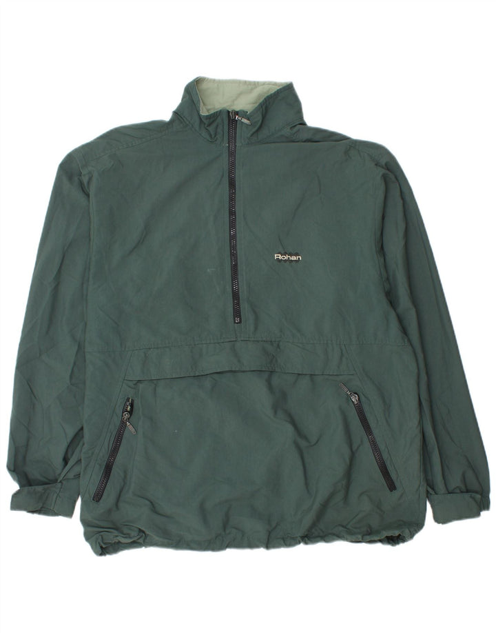 Rohan Veste Anorak Homme UK 38 Vert Moyen Polyamide
