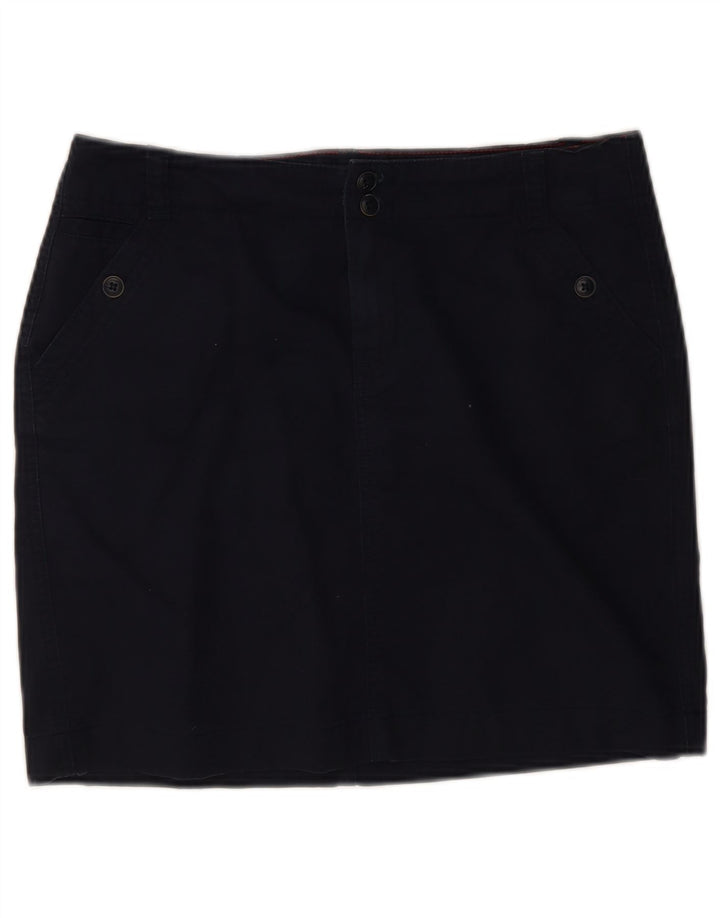 Tommy Hilfiger Mini jupe femme US 6 Medium W30 bleu marine coton