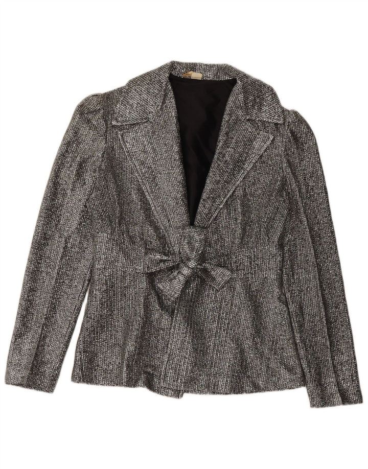 Veste Blazer Vintage Filles 9-10 Ans Gris