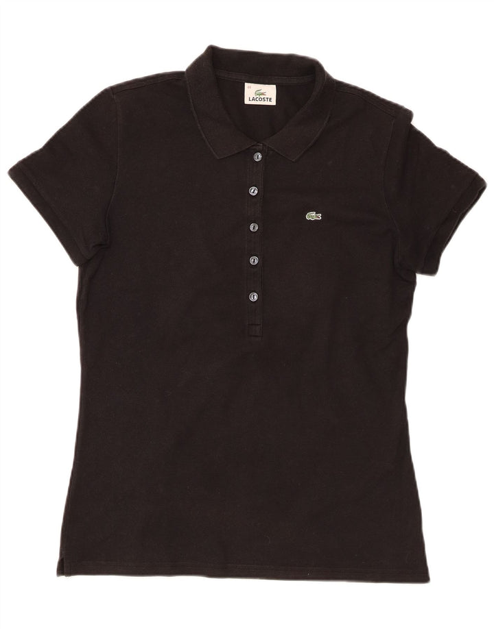 Lacoste Polo Femme Taille 44 Grand Coton Noir