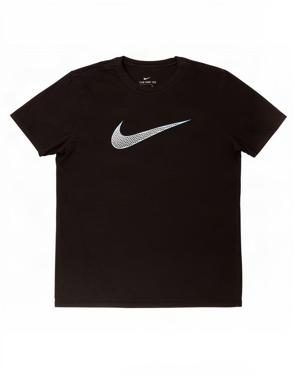 Nike Hommes Athletic Cut Graphic T-Shirt Haut Noir Moyen Coton