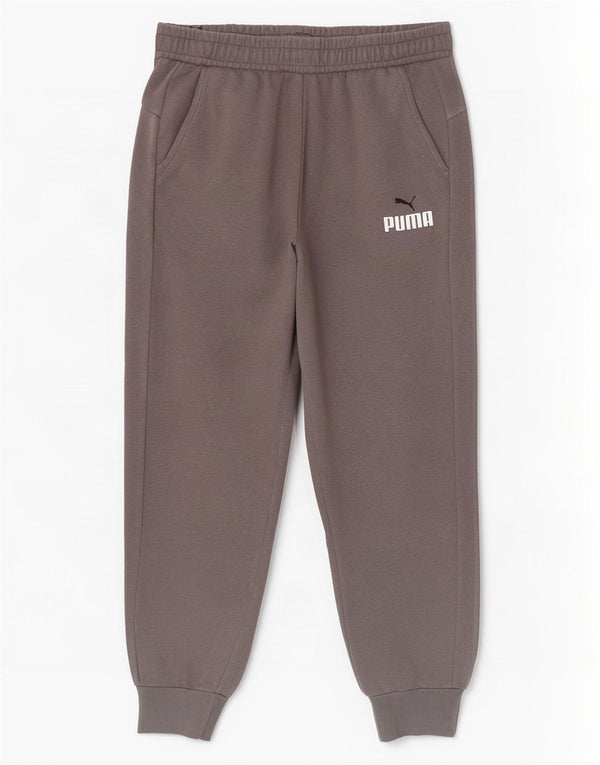 Puma Pantalon de Survêtement Joggers Homme Gris Moyen Coton
