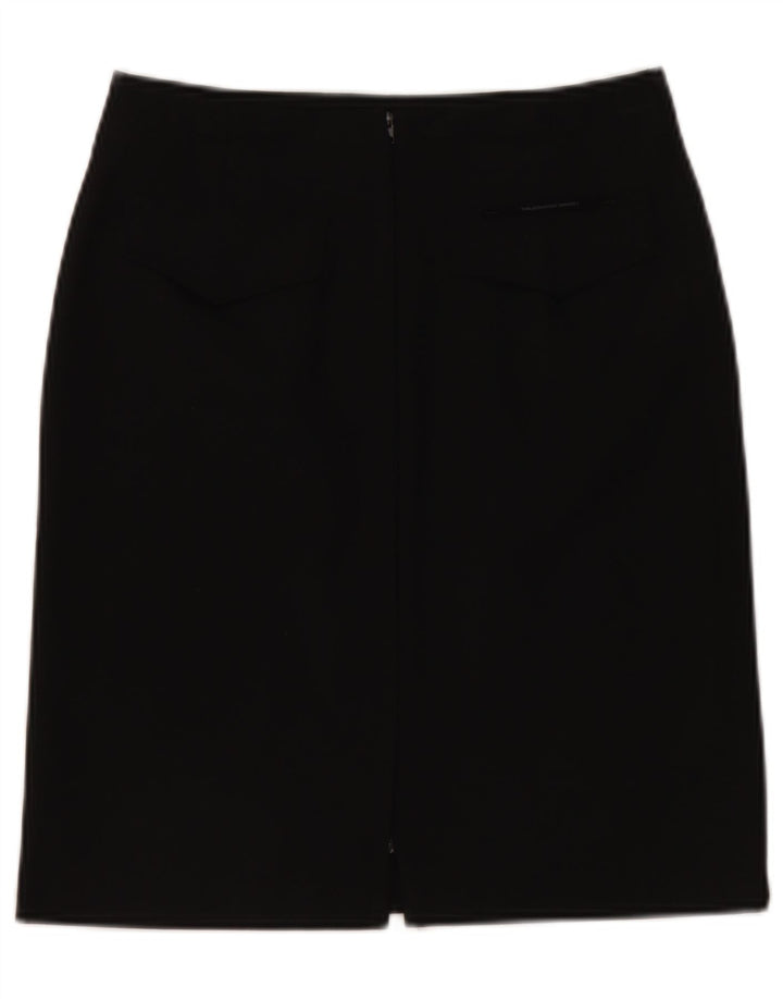 Jupe Crayon Femme Trussardi IT 40 Small W28 Noir Polyester