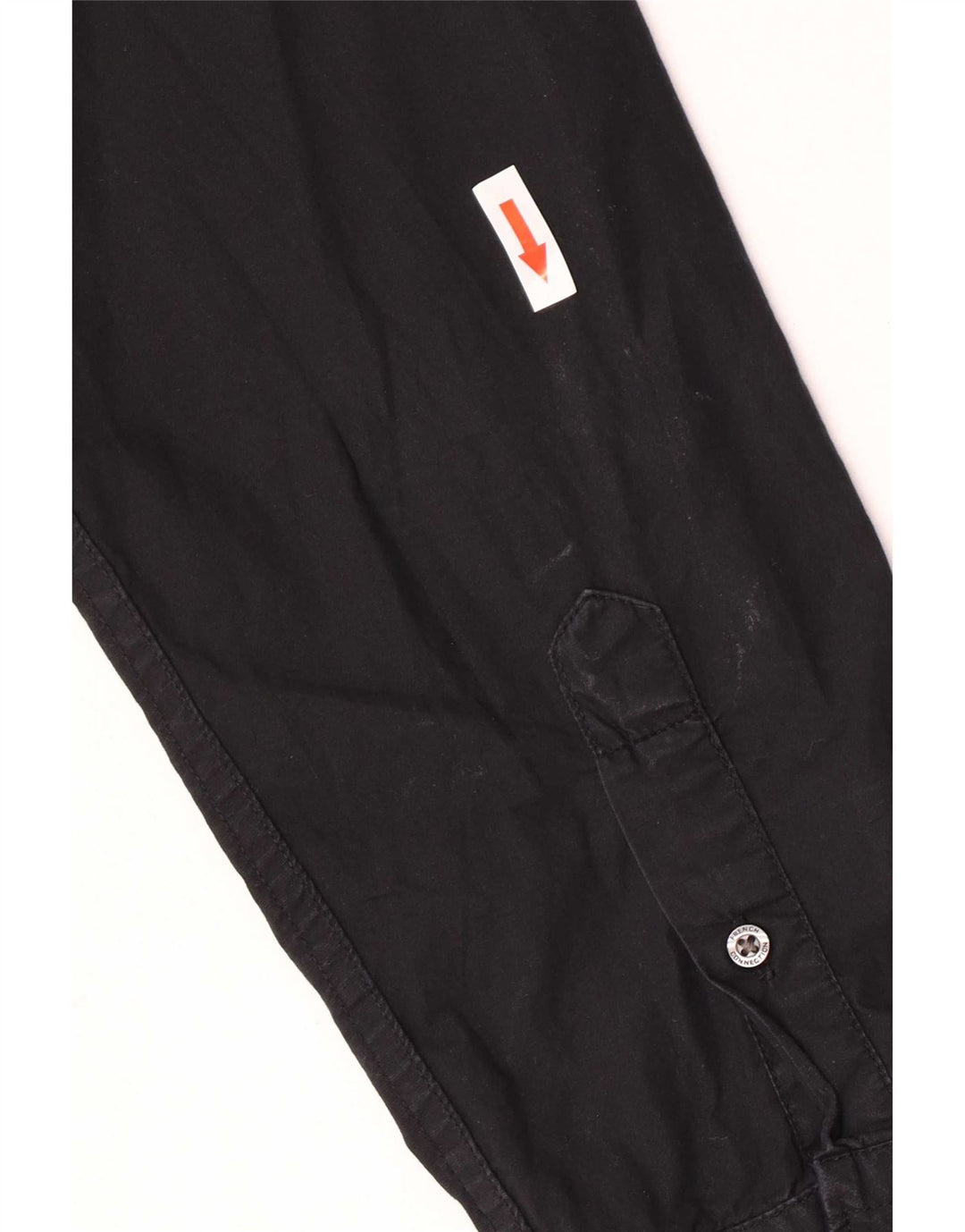 French Connection Chemise Homme Petit Noir Coton