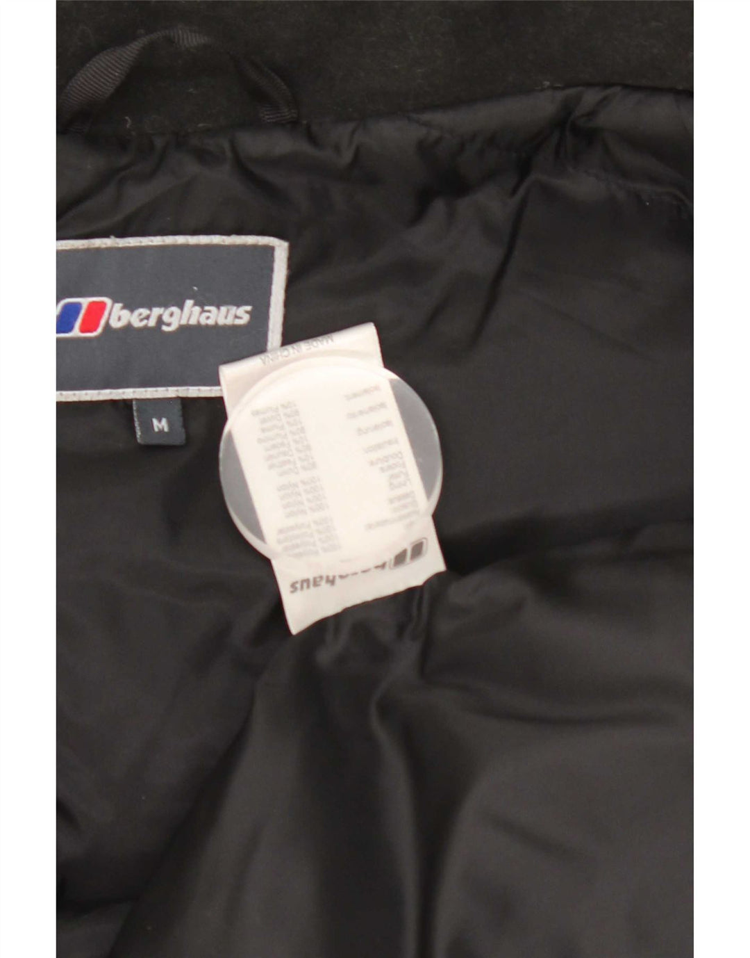 Berghaus Gilet rembourré pour homme UK 38 Medium Noir Polyester