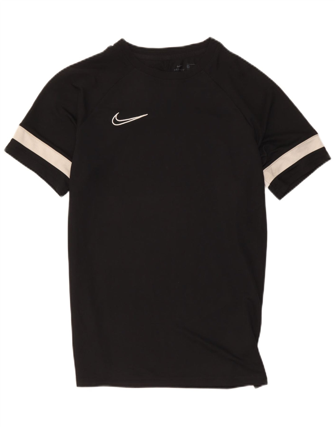 Nike Hommes Dri Fit T-Shirt Haut Noir Colorblock Polyester
