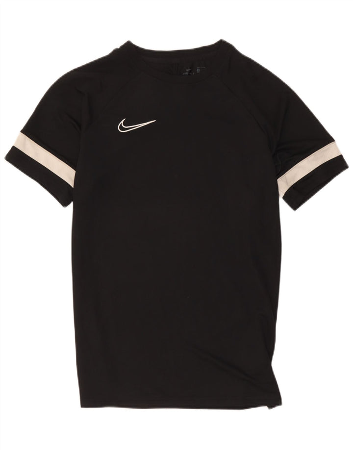Nike Hommes Dri Fit T-Shirt Haut Noir Colorblock Polyester