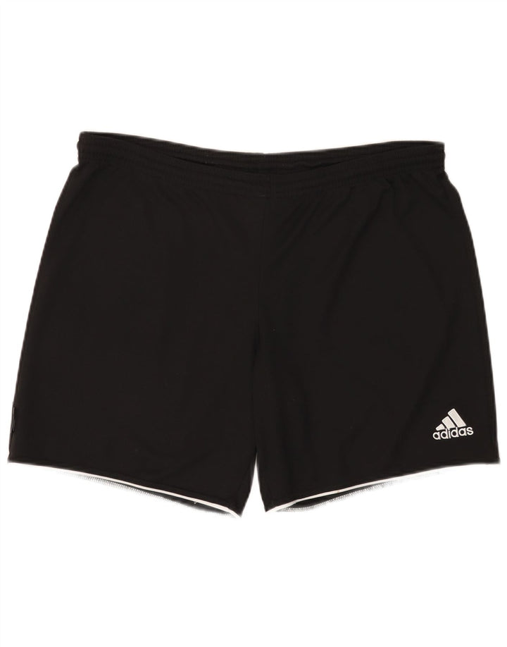 Adidas Short de sport Climalite Homme Noir Moyen Polyester