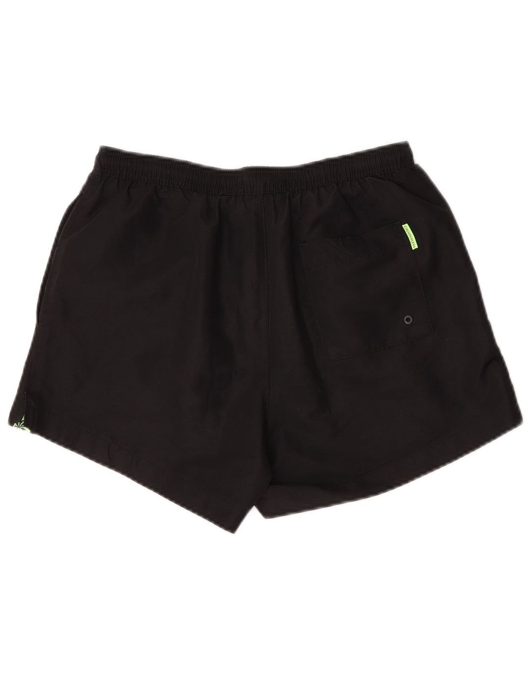 Calvin Klein Short de bain graphique pour homme Small Noir Colourblock