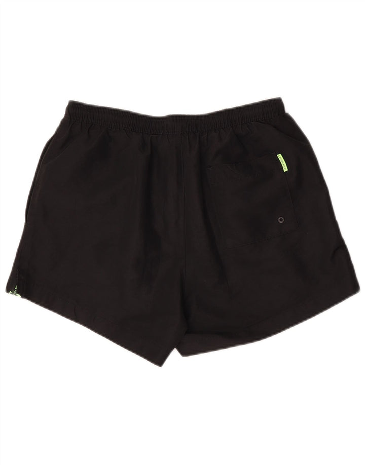Calvin Klein Short de bain graphique pour homme Small Noir Colourblock