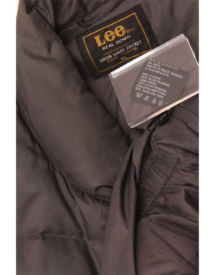 Lee Gilet rembourré pour homme UK 42 XL Gris Nylon