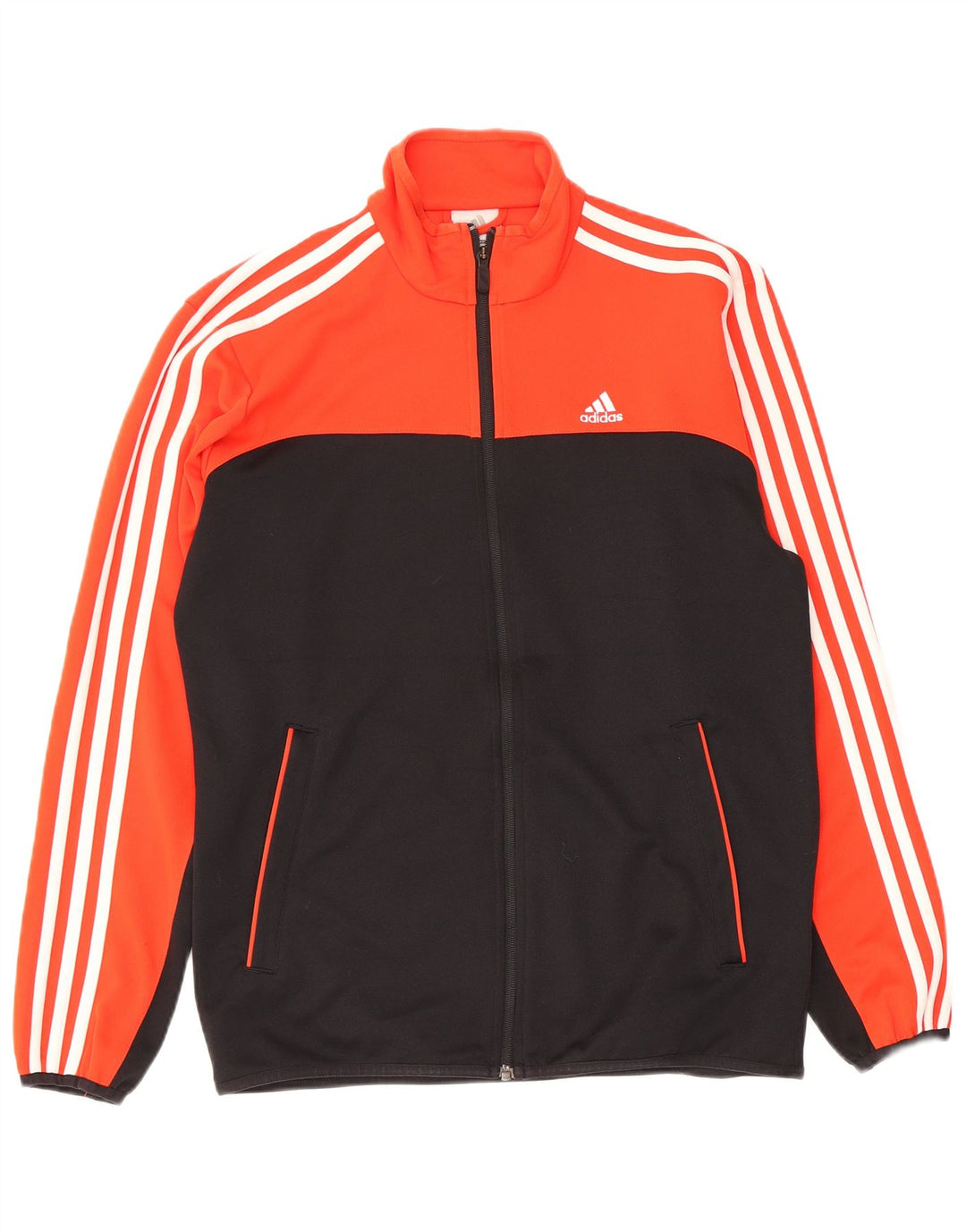 Adidas Veste de survêtement pour homme UK 38/40 Orange moyen Colourblock