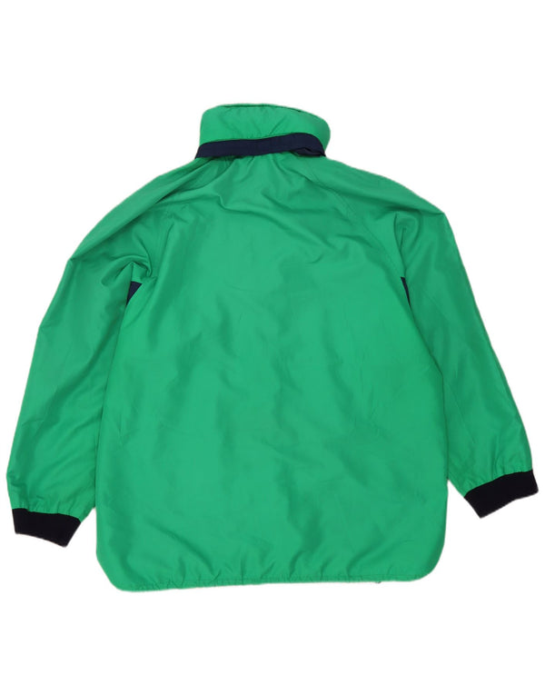 Dolomite Veste de pluie à capuche pour femme UK 44 2XL Vert Colorblock Polyester