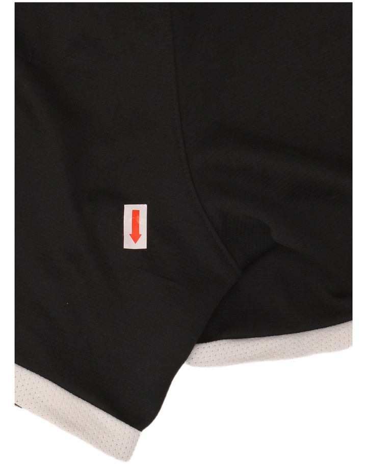 Short de sport Nike pour femme UK 10 Small Noir Colorblock Polyester