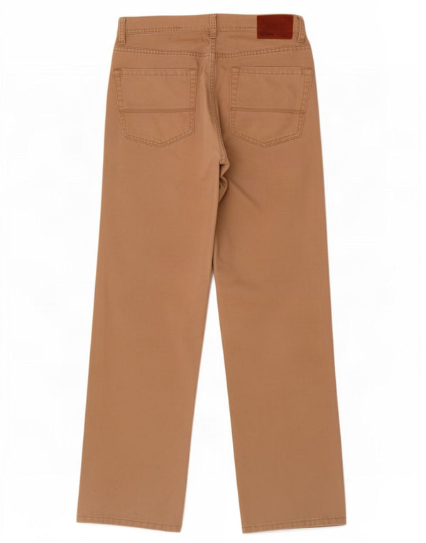 Dockers Pantalon décontracté coupe classique pour homme W30 L32 Beige Coton