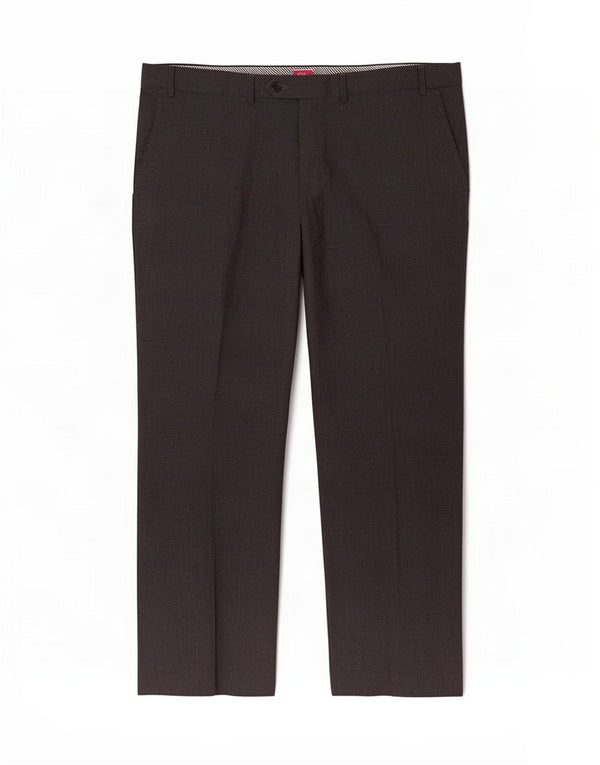 Marks & Spencer Pantalon de costume droit pour homme W42 L29 Gris pied-de-poule