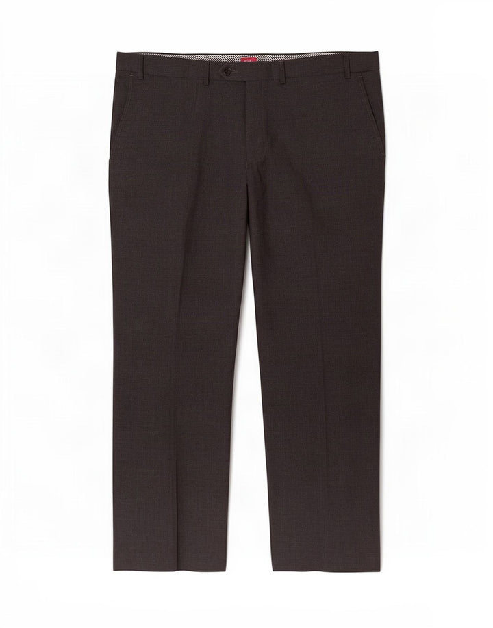Marks & Spencer Pantalon de costume droit pour homme W42 L29 Gris pied-de-poule