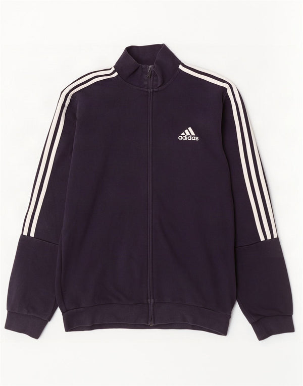 Adidas Veste de survêtement Primegreen pour homme UK 38/40 Bleu marine moyen