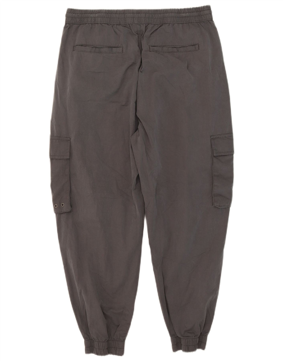Zara Pantalon Cargo Crop Joggers Homme Large W32 L24 Gris Polyester