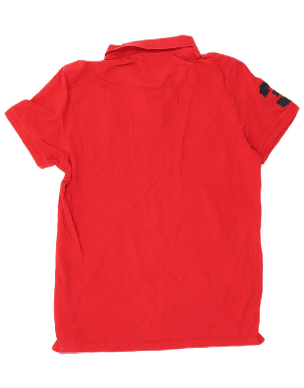 U.S. Polo Assn. Chemise Regular Fit Graphique Coton Rouge Moyen Homme