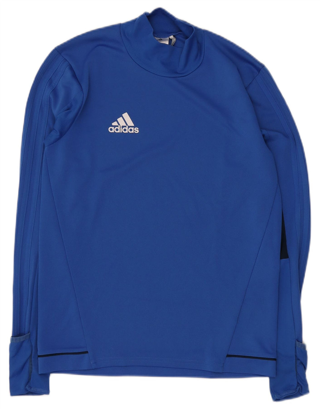 ADIDAS Haut à manches longues pour hommes Petit bleu Polyester