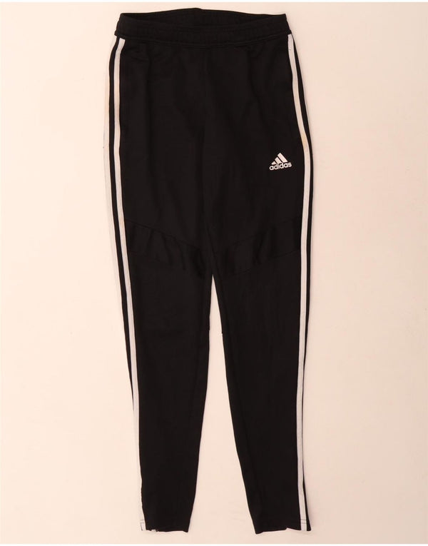 Adidas Pantalon de survêtement Climalite pour femme UK 4/6 XS Noir Polyester