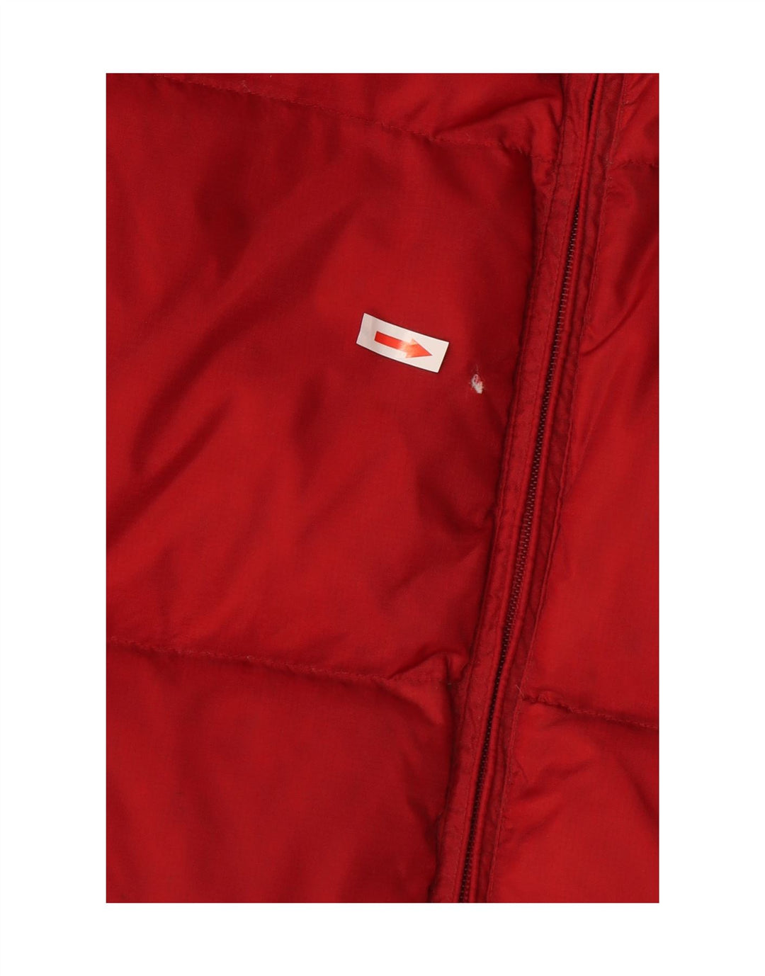 Gap Gilet rembourré pour homme UK 40 Large Rouge Nylon