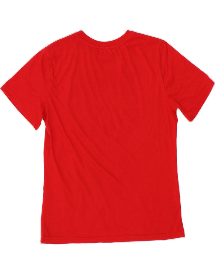 FILA Boys Graphic T-Shirt Top 14-15 Years Large Red Vintage Fila and Second-Hand Fila from Messina Hembry 
