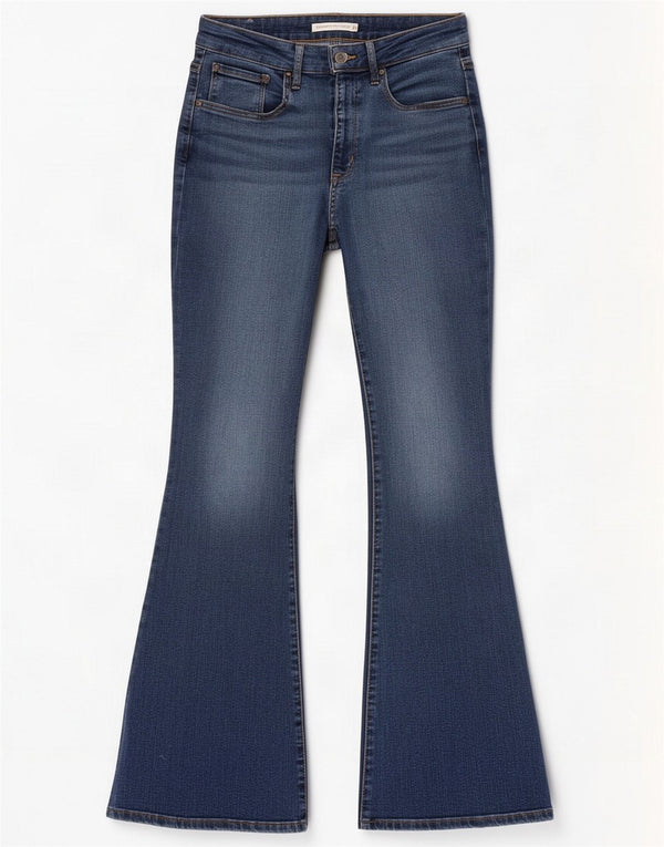Levi's Jean bootcut taille haute 725 pour femme W27 L30 Bleu Lyocell