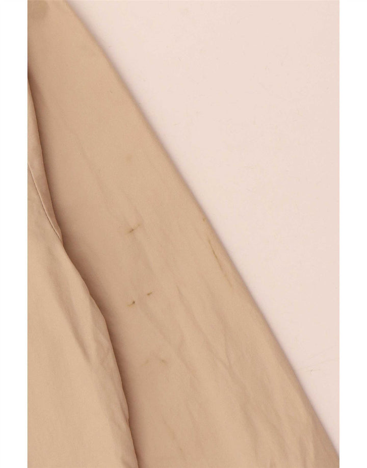 Chemise Femme Zara UK 14 Coton Beige Moyen