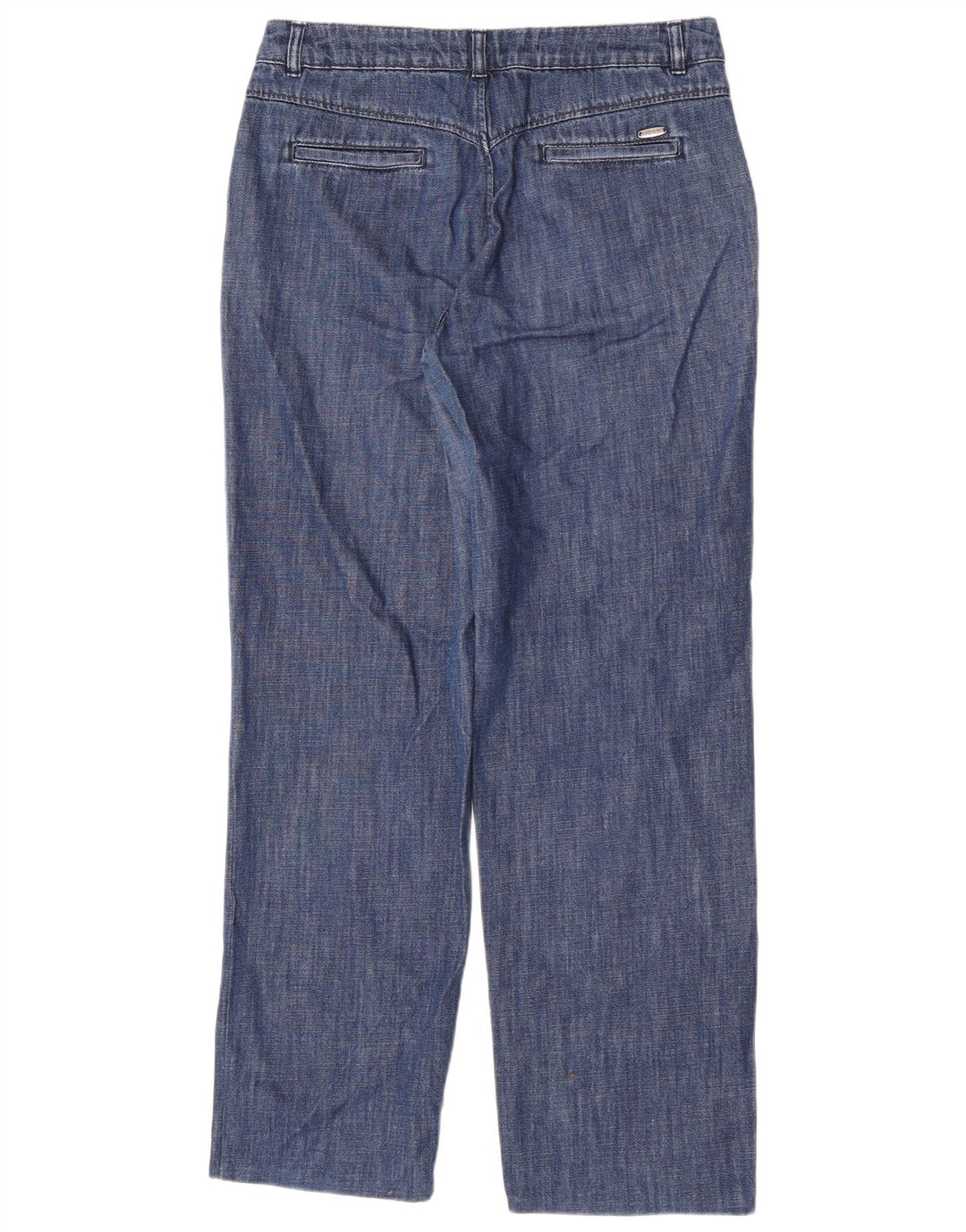 Sisley Femme Jean Droit W30 L30 Bleu