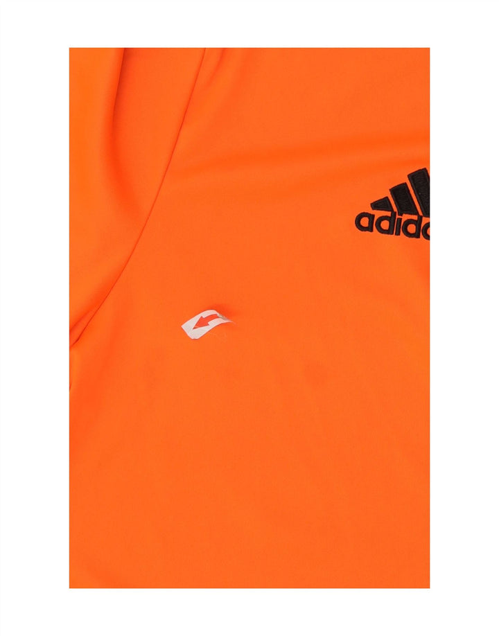 Adidas Climalite T-Shirt Top XL Orange Polyester