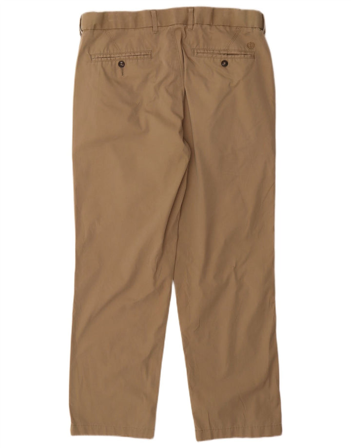 Marks & Spencer Pantalon Chino Regular Homme W34 L29 Coton Beige