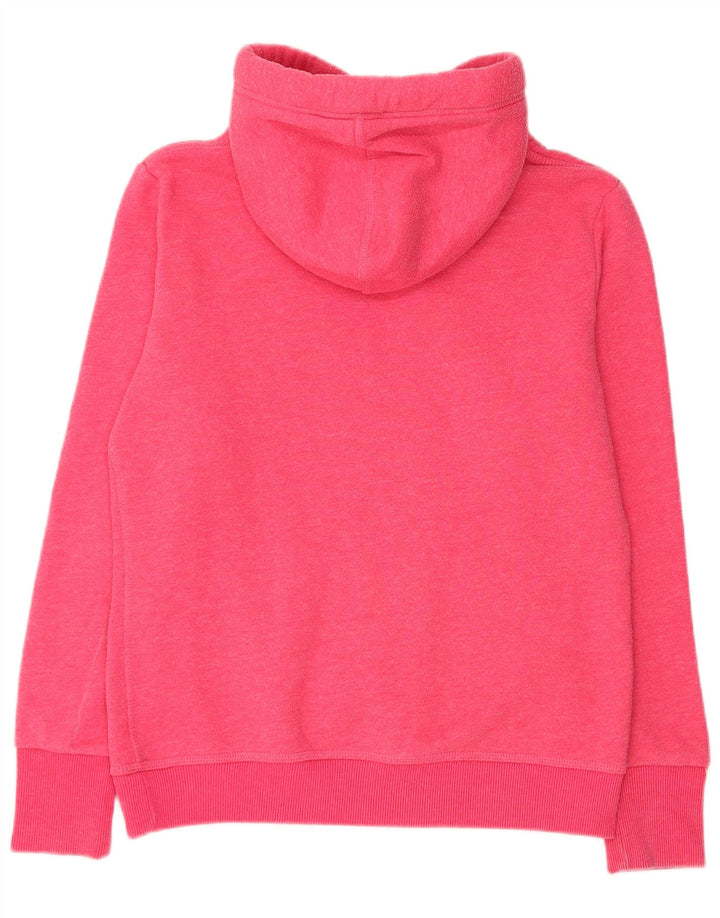 SUPERDRY Pull à capuche pour femme UK 16 Large Rose Polyester