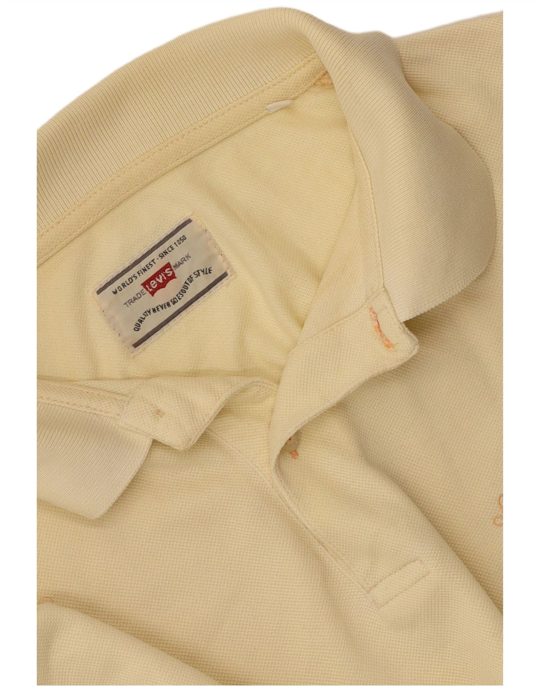 Levi's Polo Homme Jaune Moyen