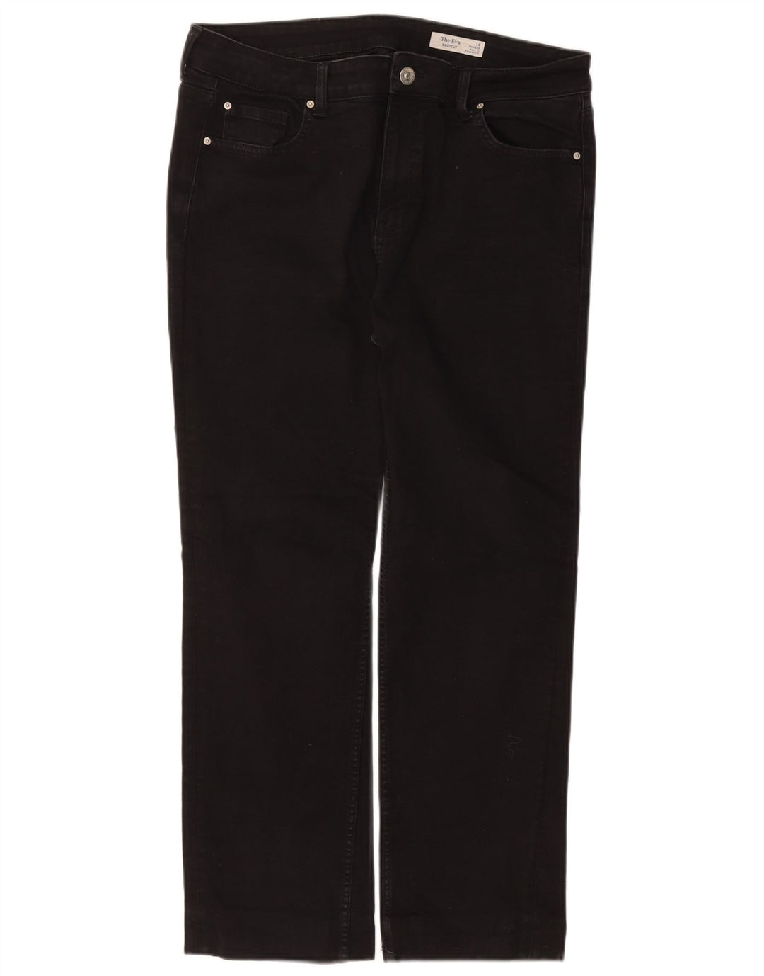 Marks & Spencer Jean Eva Regular Bootcut pour femme UK 18 XL W36 L27 Noir