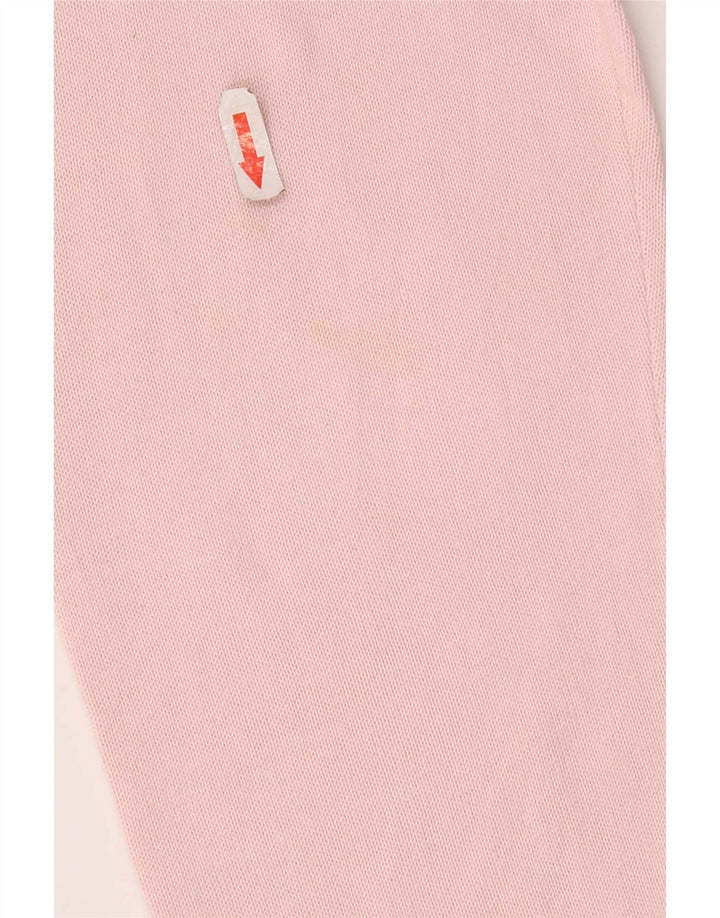 Zara Pull col V pour hommes, grand, rose