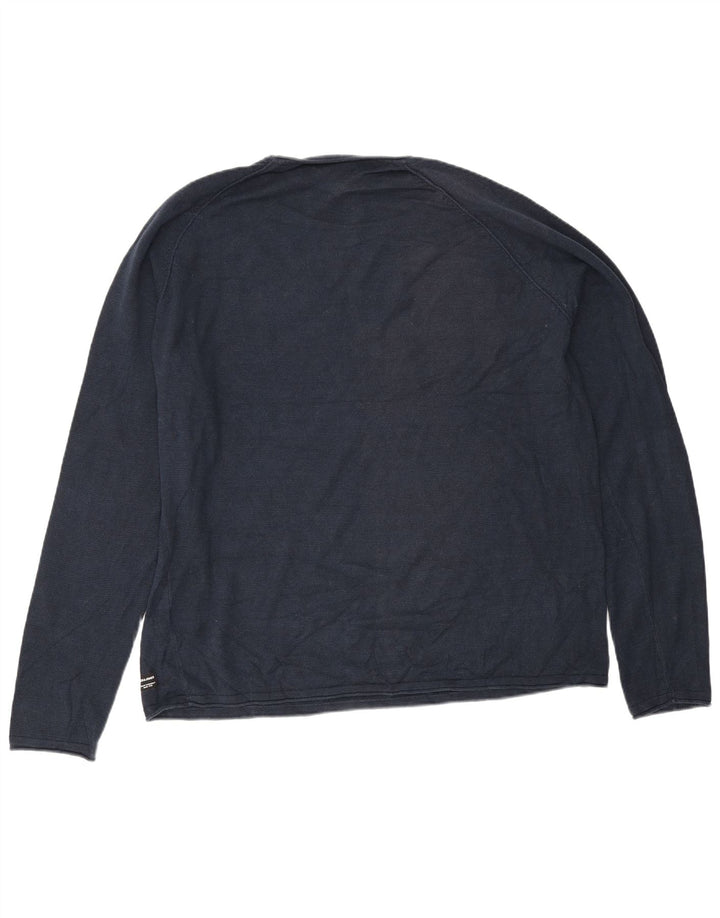 Jack & Jones Haut à Manches Longues Homme Bleu Marine 2XL