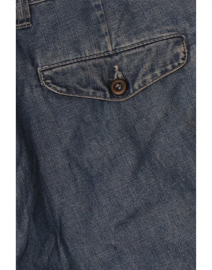 Jean droit femme vintage W33 L34 Bleu