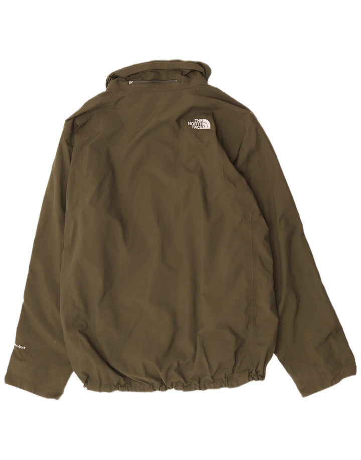 The North Face Veste coupe-vent pour homme UK 40 Large Vert Nylon