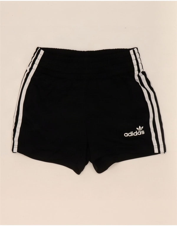 Adidas Short de sport pour femme UK 4 XS Noir Polyester