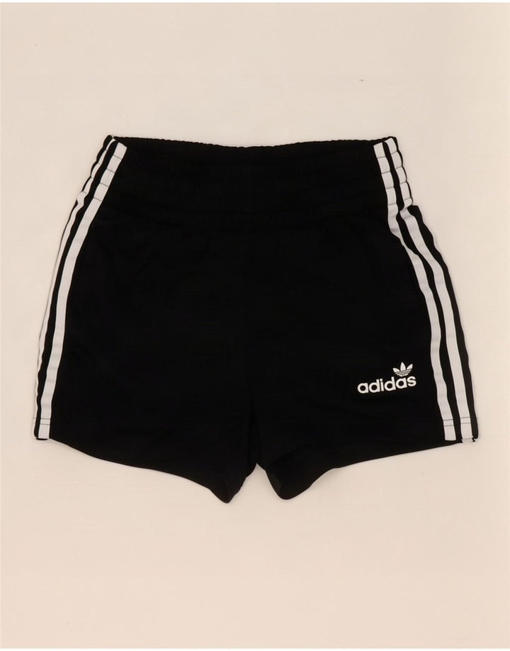 Adidas Short de sport pour femme UK 4 XS Noir Polyester