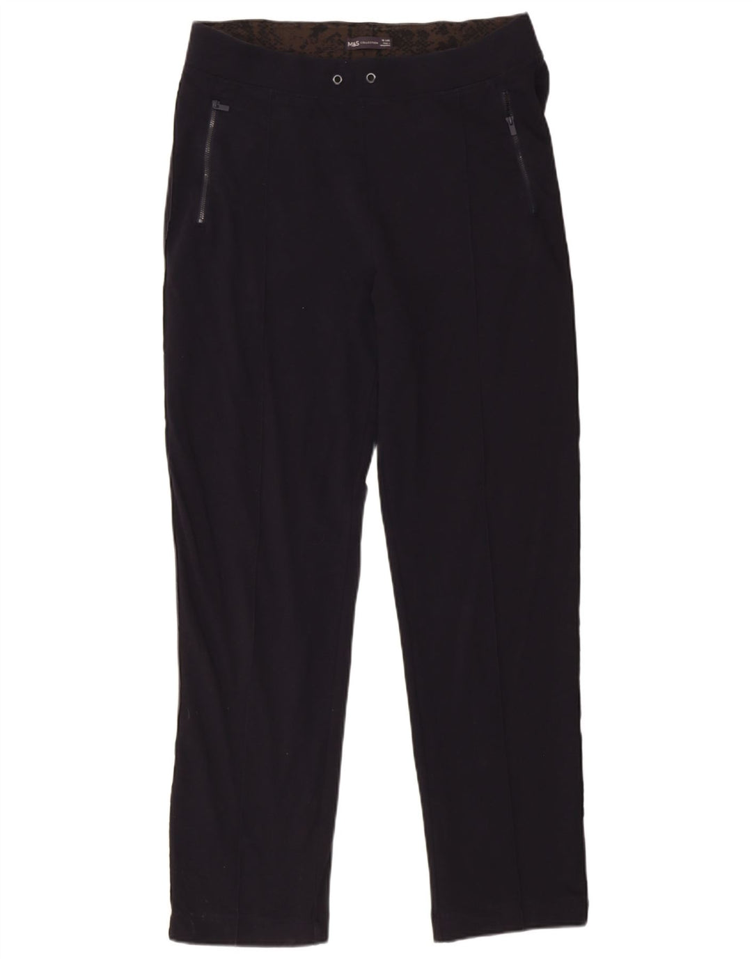 Marks & Spencer Pantalon de survêtement pour femme UK 16 Large Bleu marine