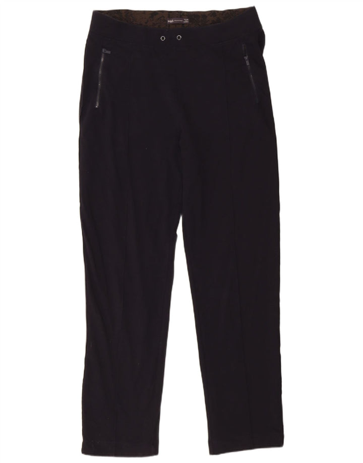 Marks & Spencer Pantalon de survêtement pour femme UK 16 Large Bleu marine