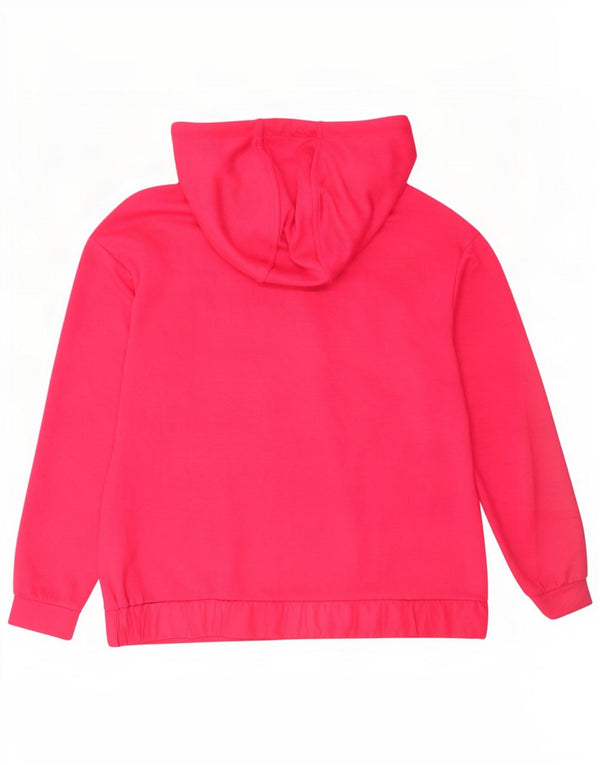 Street One Pull à capuche graphique pour femme UK 12 Rose moyen Polyester